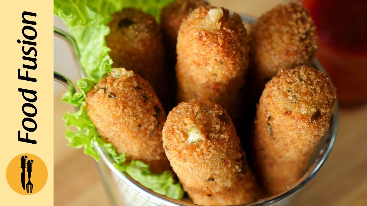 Chicken Mozzarella Sticks Recipe by Food Fusion