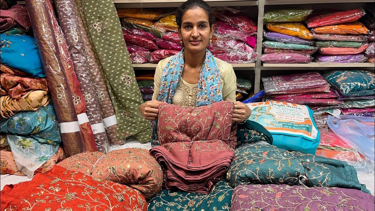 नए साल पर न्यू डिज़ाइन का कपड़ा आ गया है | गंगा राजपूती पोशाक बीकानेर मनु बिश्नोई