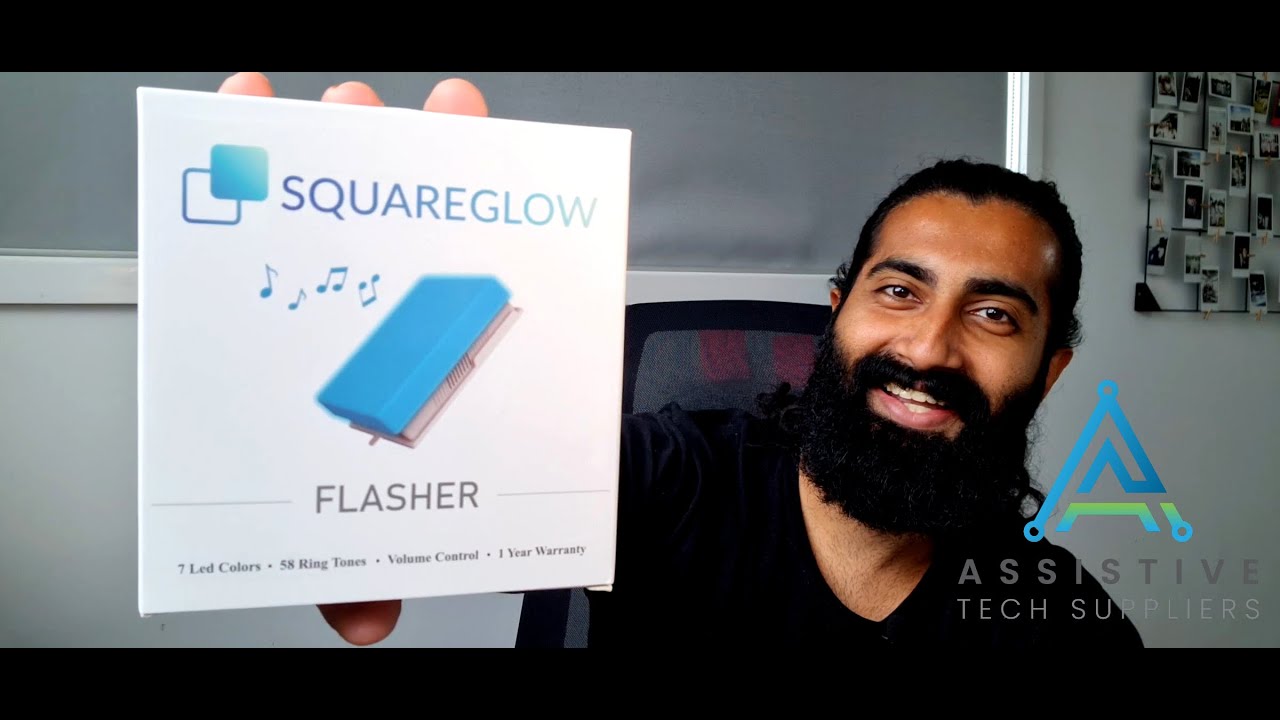 Squareglow in AUSTRALIA | Unboxing and Review with Assistive Tech Suppliers