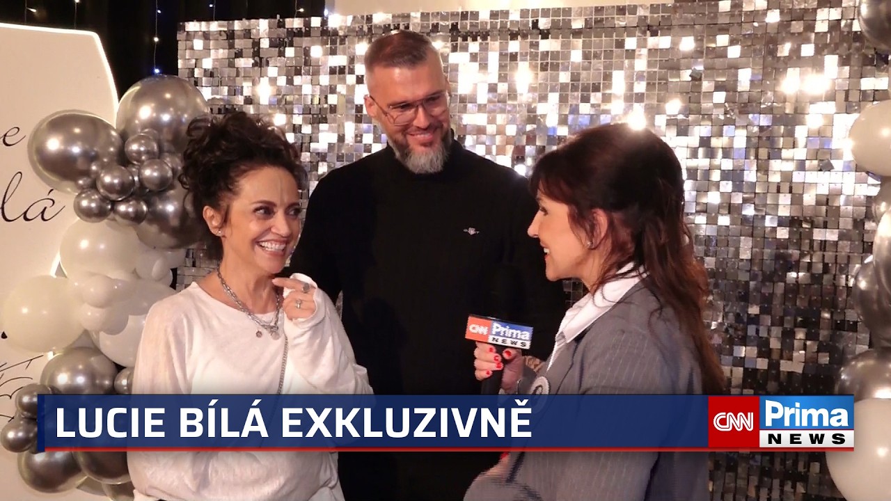 Lucie B&iacute;l&aacute; EXKLUZIVNĚ: Na svatebn&iacute; hostině z&aacute;řila. Prozradila detaily z obřadu a uk&aacute;zala prsten