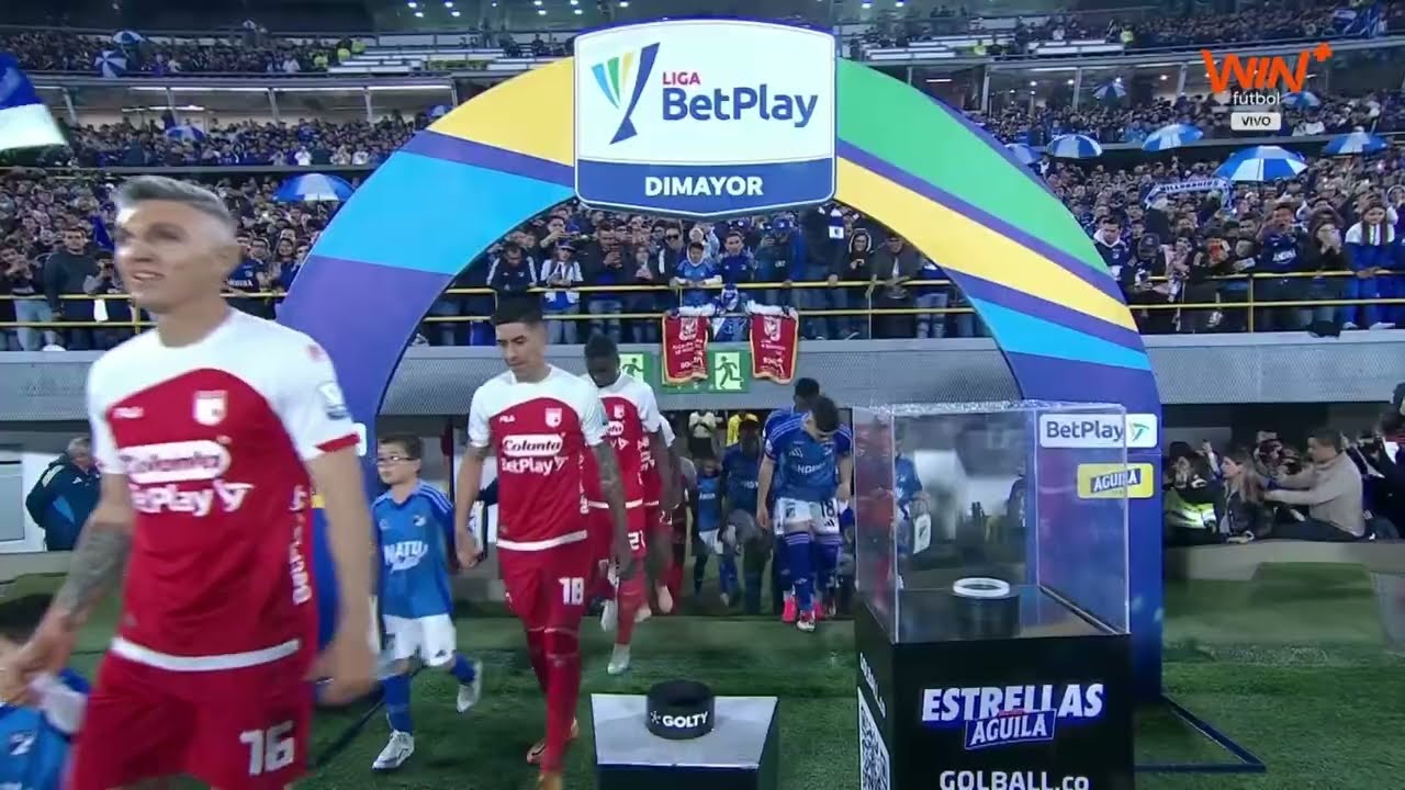 Los mejores partidos del 2025 - Millonarios Vs. Santa Fe - 2025- 1 - Cuadrangulares - Fecha 6 Ⓜ️⚽🔴