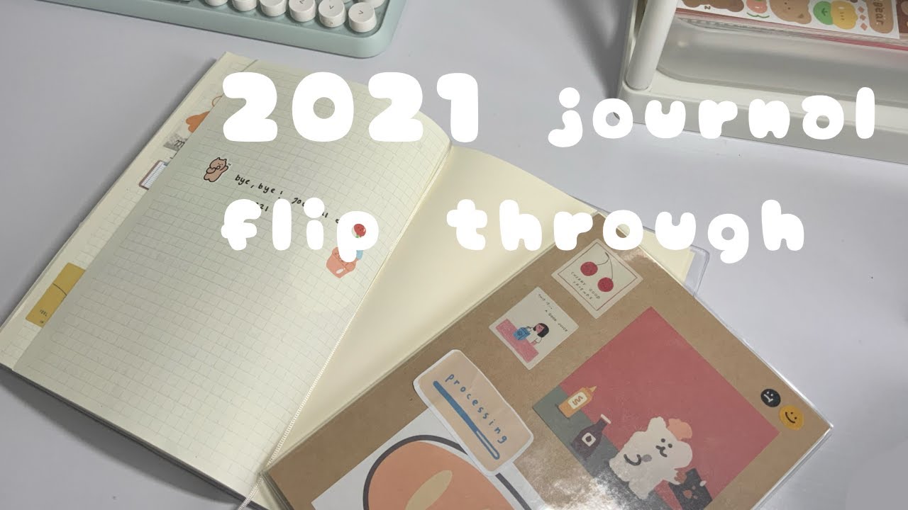 2021 Midori journal flip through