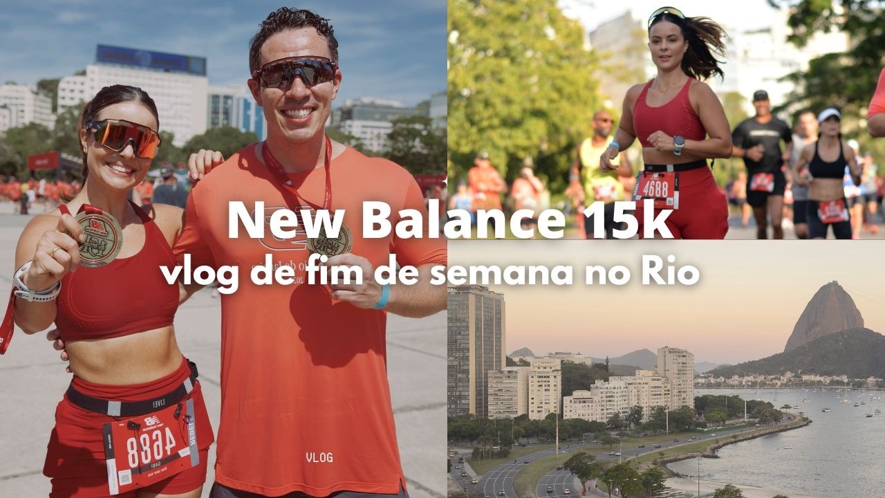 Vlogão 15k New Balance RJ, tentei bater meu RP mas não deu 😕, recebidos, tudo sobre a prova