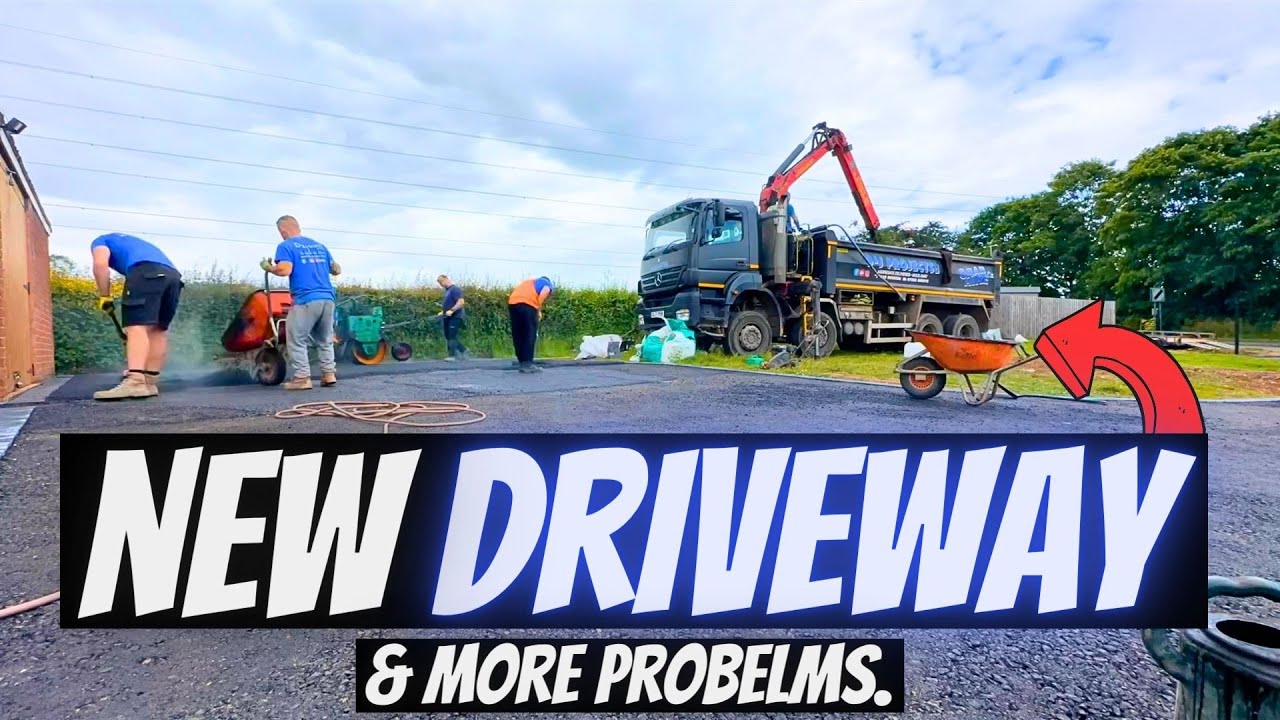 SMASHING Out Another Driveway Transformation & Of Course We Have More PROBLEMS..