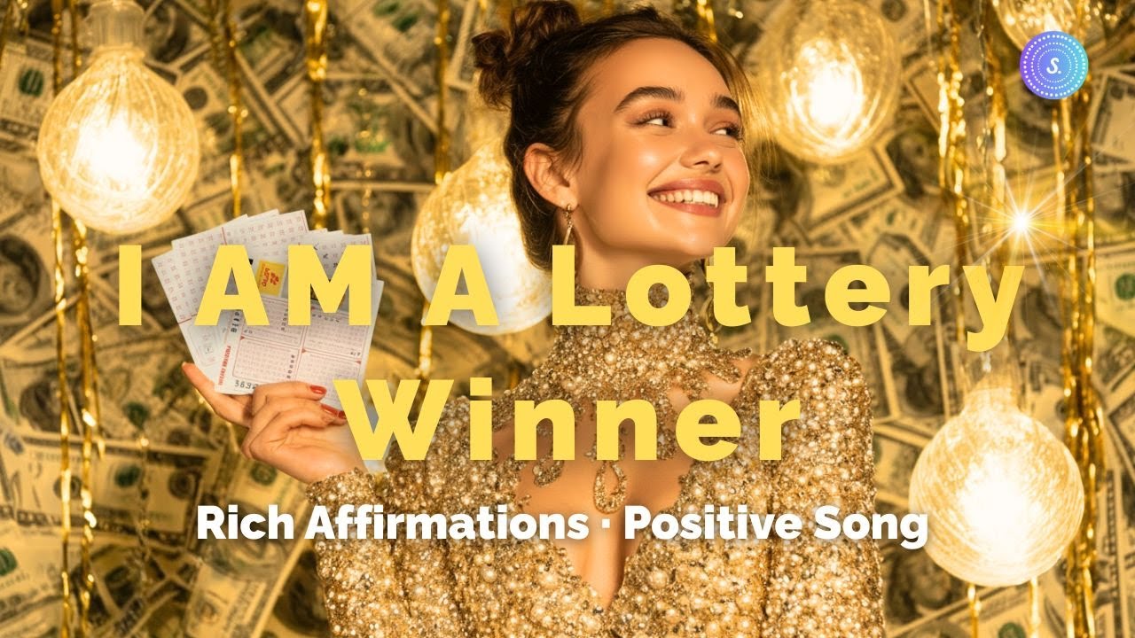 Lottery Affirmation Song｜I AM A Lottery Winner🎵manifestation songs,Big Money,RICH,Law of attraction