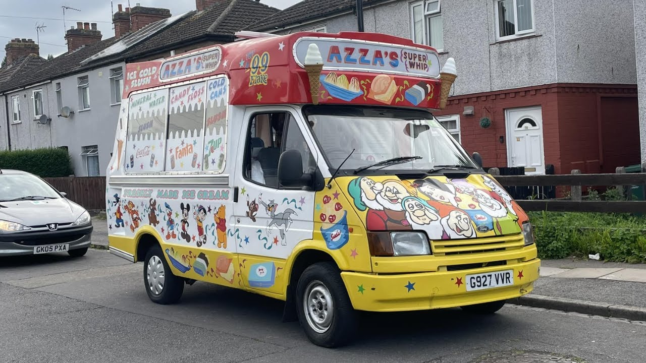 ANOTHER NEW ICE CREAM VAN.. doing my local area (11/08/2023)