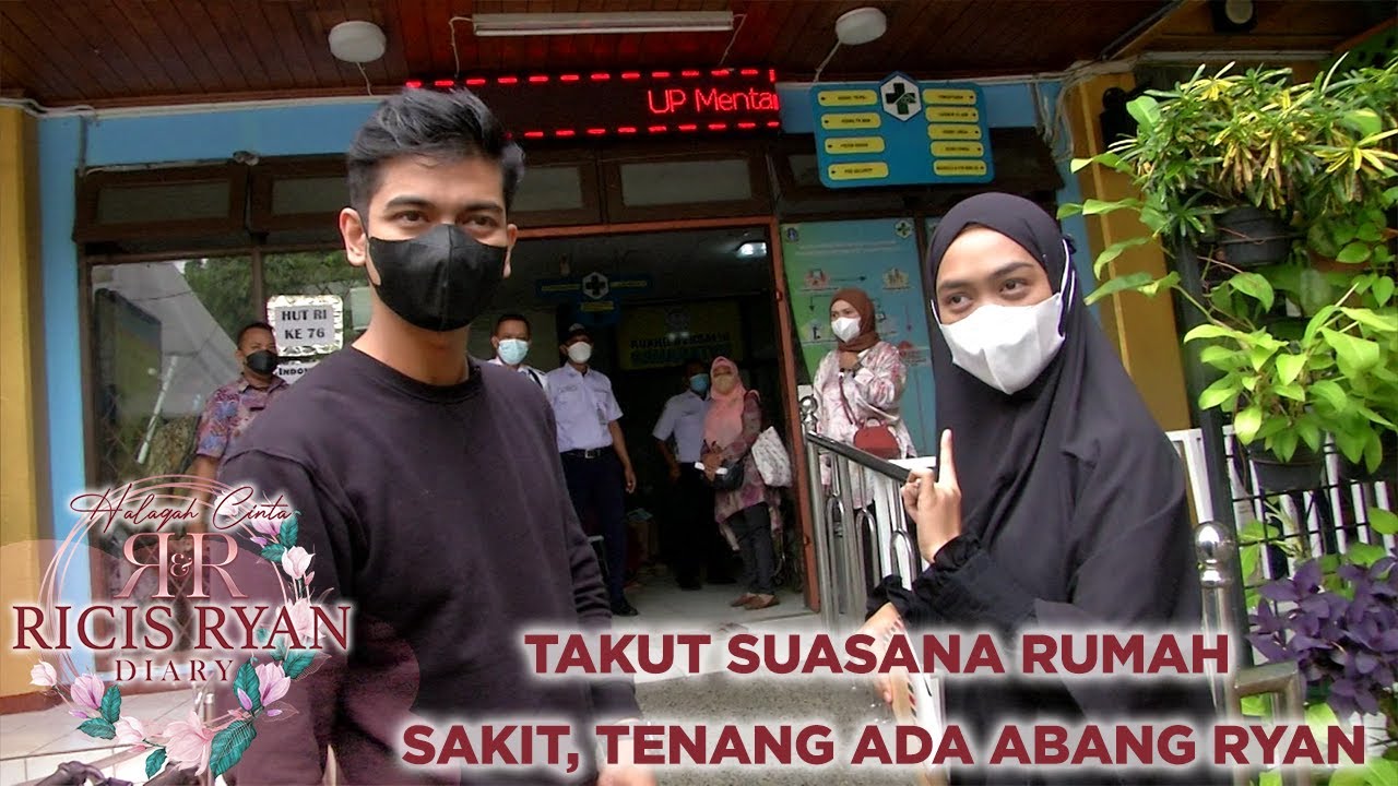 TERNYATA!!! RICIS TAKUT DENGAN SUASANA RUMAH SAKIT - HALAQAH CINTA DIARY RICIS & RYAN