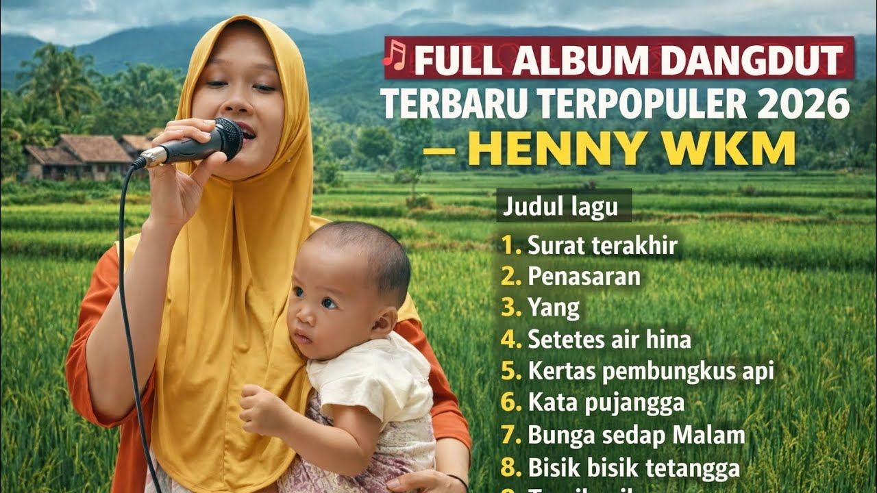 🎶 FULL ALBUM DANGDUT TERBARU TERPOPULER 2026 – HENNY WKM 🎤