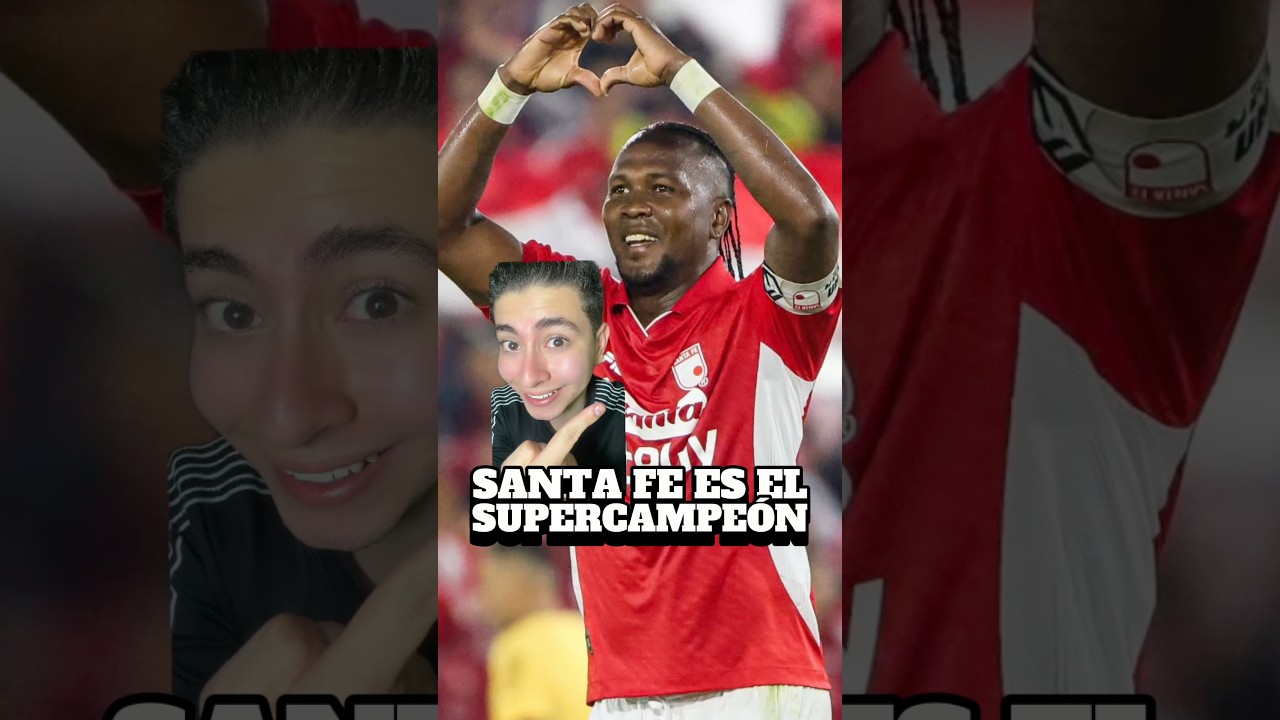 Santa Fe campe&oacute;n de la Superliga 🦁 | Opinaconfutbol #santafe #campe&oacute;n #junior #rodallega #gol #fpc