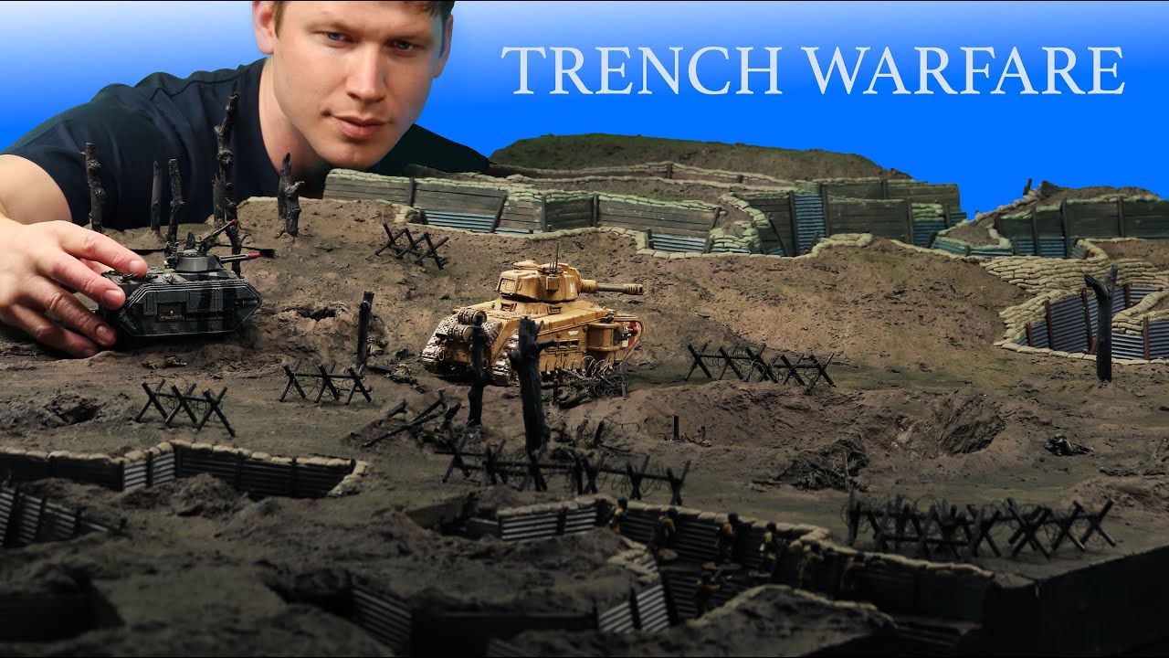 Making a Realistic Trench Warfare Table for Warhammer and Historical Games | Pt 3