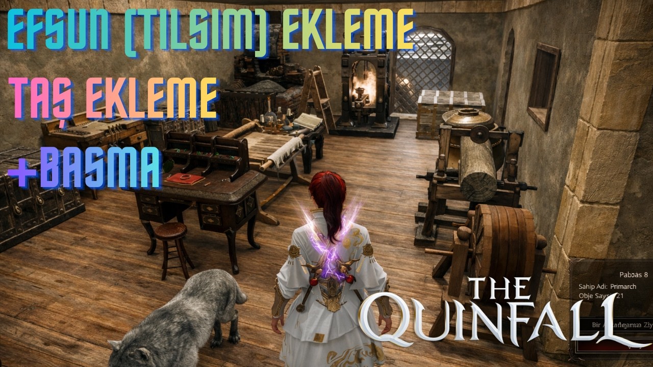 The Quinfall - + Basma - Taş Ekleme - Efsun (Tılsım) Ekleme #thequinfall #mmorpg #mmo