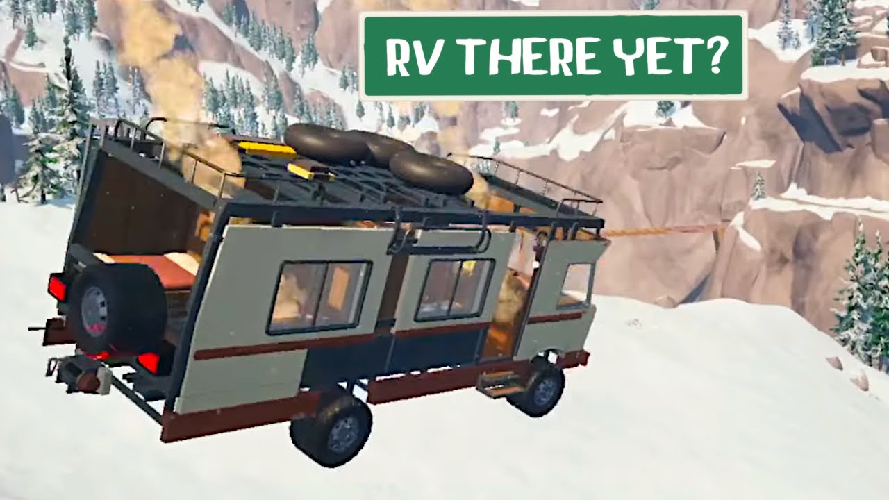 Feurige Kraxn in verschneiter Alpenidylle - RV there yet? Session