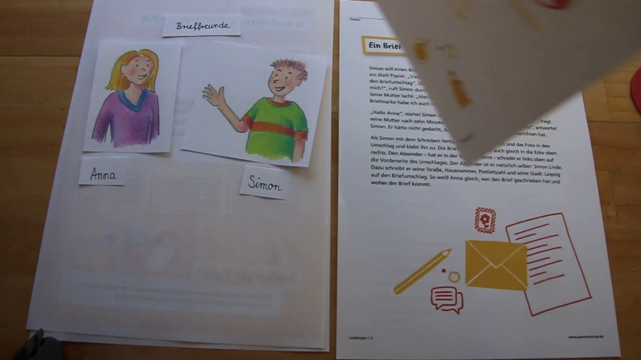Briefe  - Anna und Simon 1