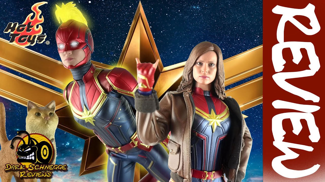Hot Toys | CAPTAIN MARVEL Deluxe Version MMS522 Review [4K] [German/Deutsch]