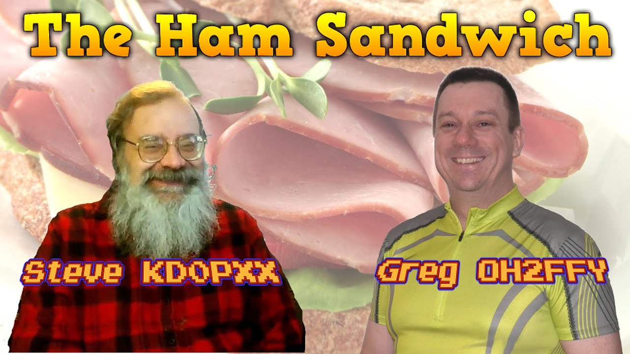 Ham Radio show - ¨The Ham Sandwich¨ 4  - Yaesu FRG-7 Special