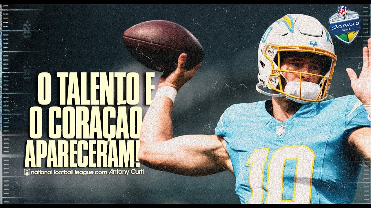 🏈 Herbert brilha! 5 Coisas que você PRECISA SABER, LAC x KC em São Paulo