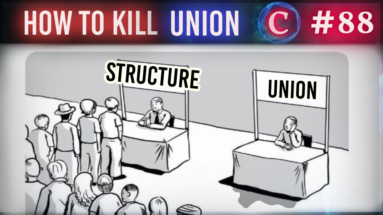 UNION (VS STRUCTURE) | C Language Tutorial (Hindi Version) | #88 | Arpit Katiyar