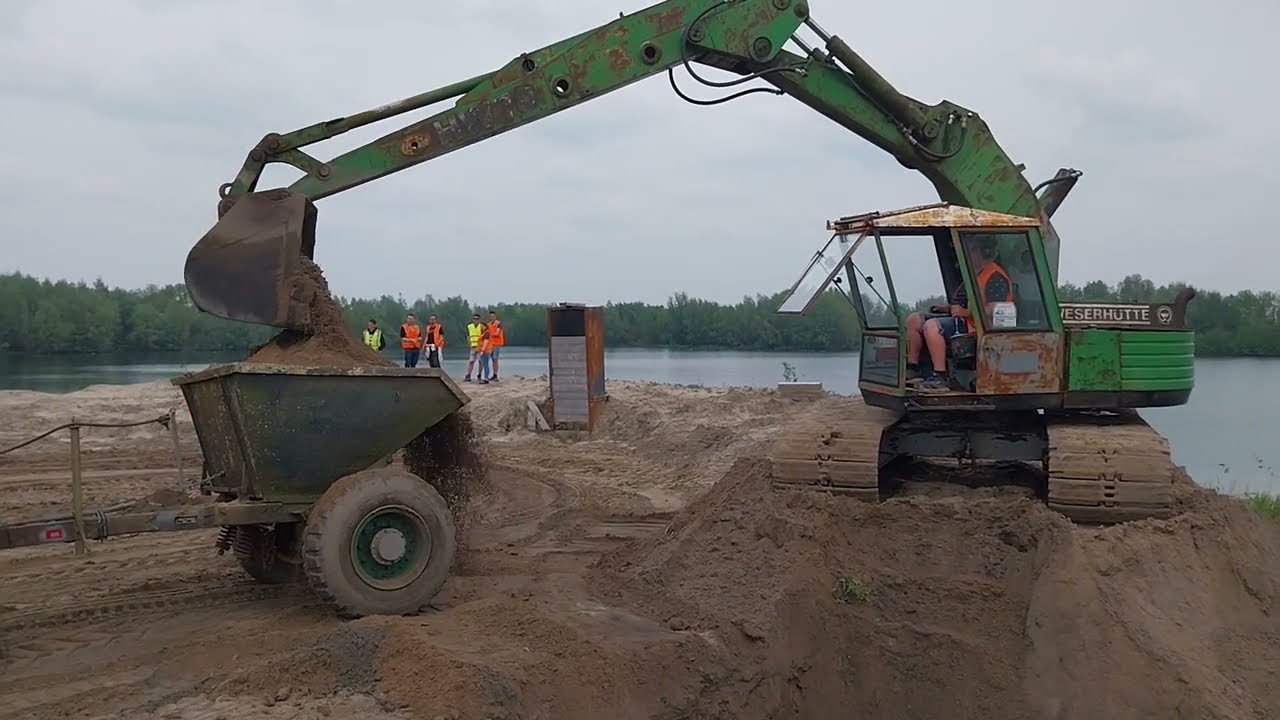 Weserh&uuml;tte HW7 excavator. hydraulikbagger. Gr&auml;vmaskin. Higro Beusichem 2024