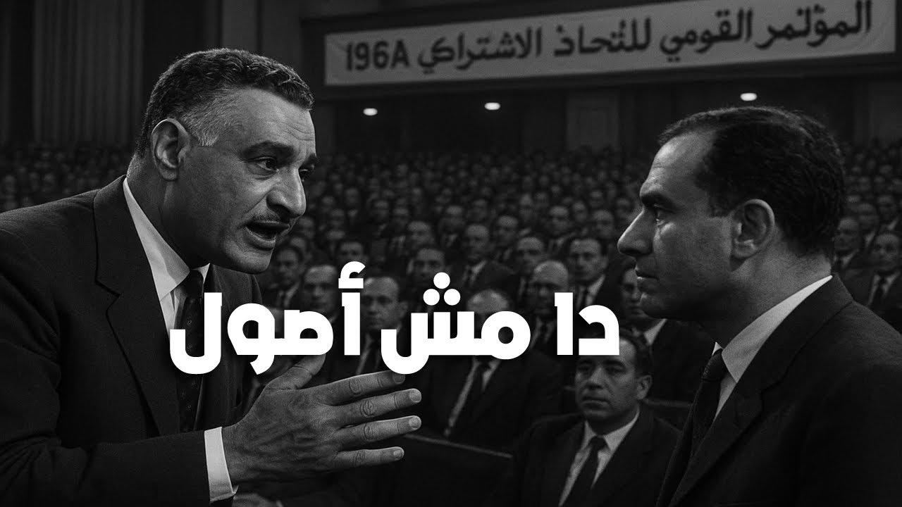 جمال عبد الناصر لأحد أعضاء المؤتمر القومى : الكلام اللى انت بتقولوا دا مش أصول