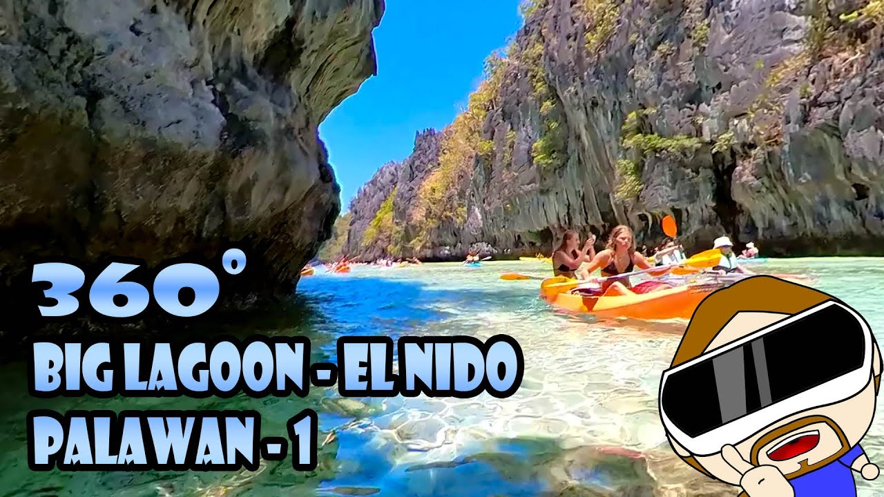 360 VR - Big Lagoon, El Nido, Palawan, Philippines