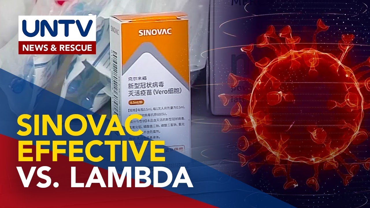 Sinovac COVID-19 vaccine effective vs. Lambda variant