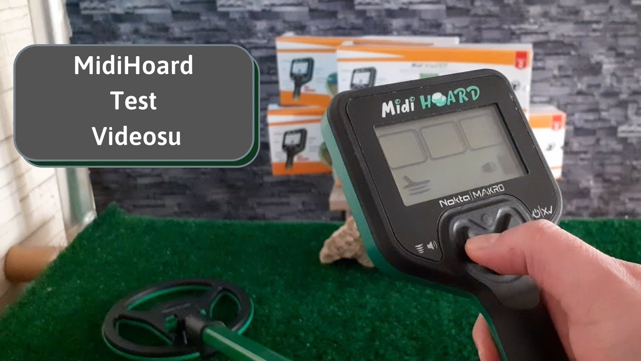 Nokta&Makro MidiHoard Dedektör Test Videosu