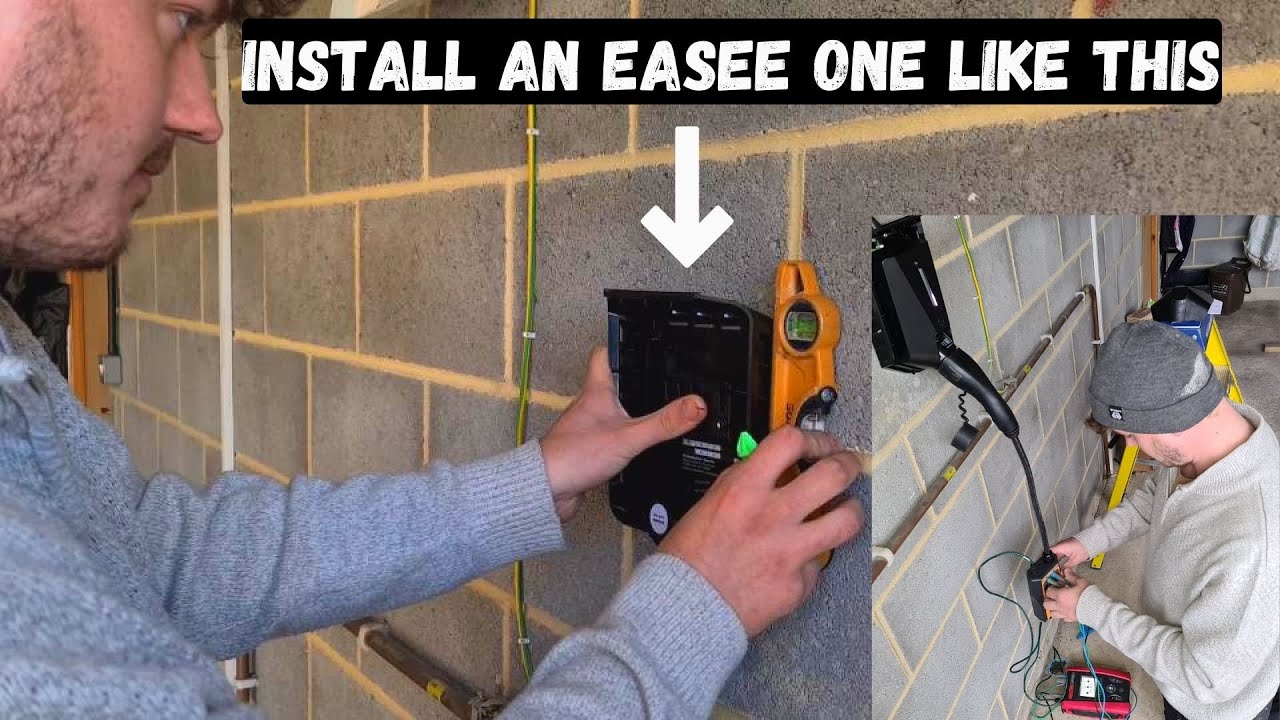 Install EASEE ONE electric vehicle charge point