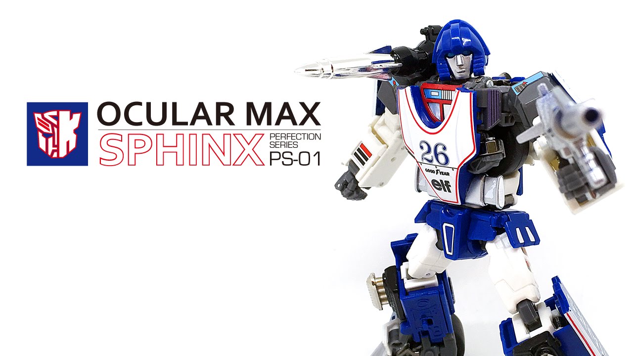 KL變形金剛玩具分享08 第三方 MP級別幻影 Ocular Max Sphinx+Reprolabels