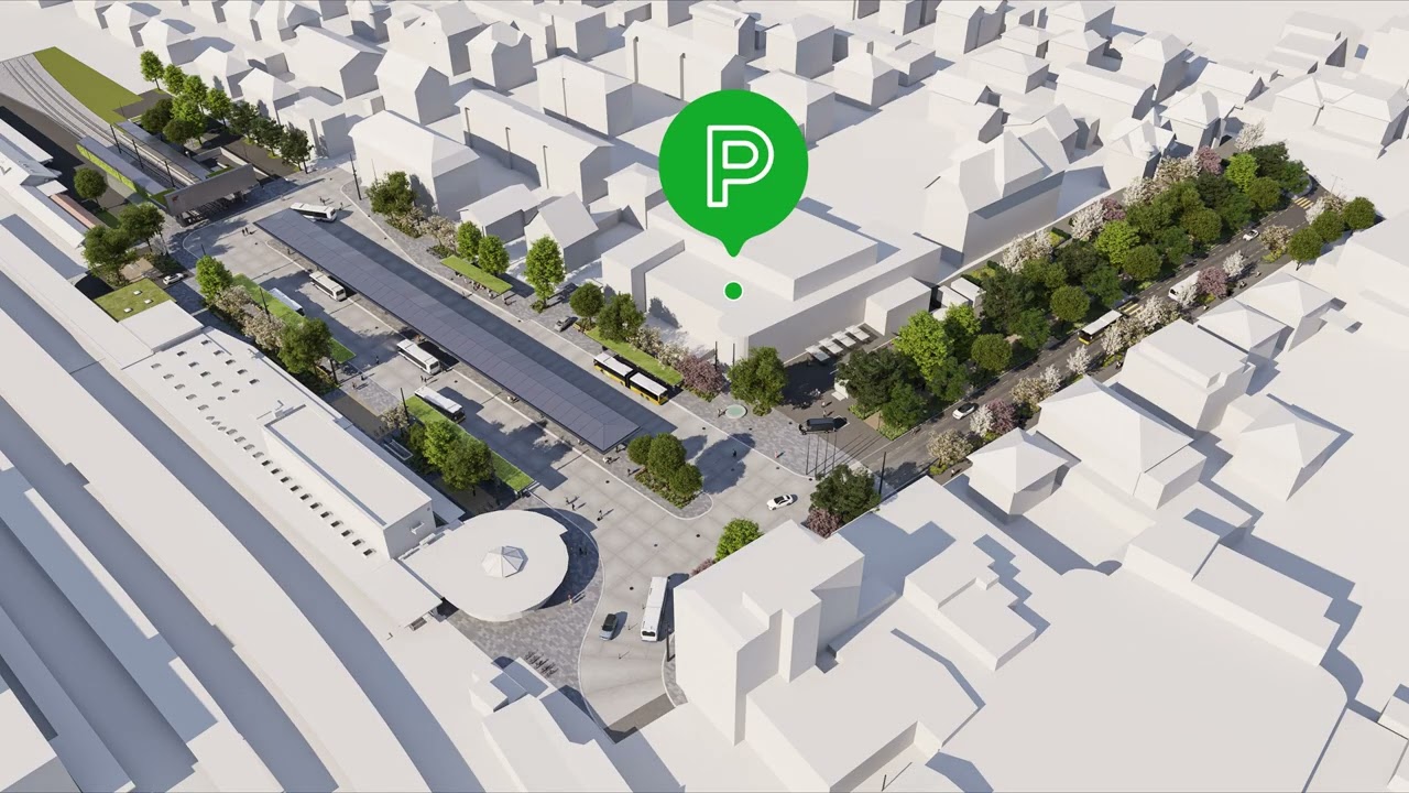 Erklärvideo Aufwertung Bahnhof Wil/Allee