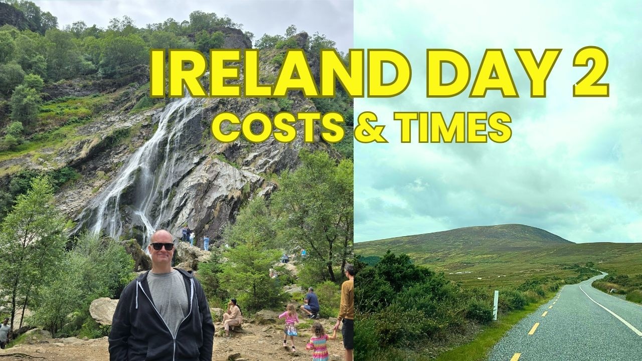 Ireland Road Trip Costs & Drive Times | Day 2: Glendalough, Powerscourt & Kilkenny
