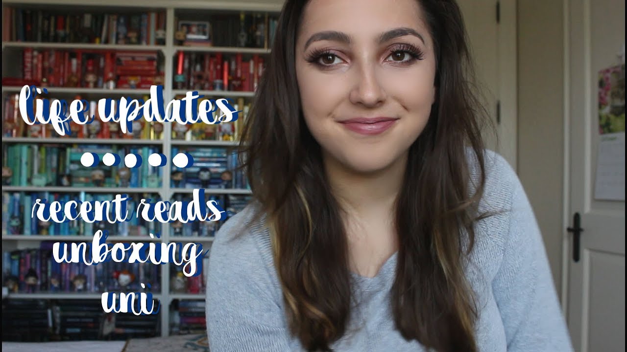 recent reads, book haul, films, university, unboxing // life update