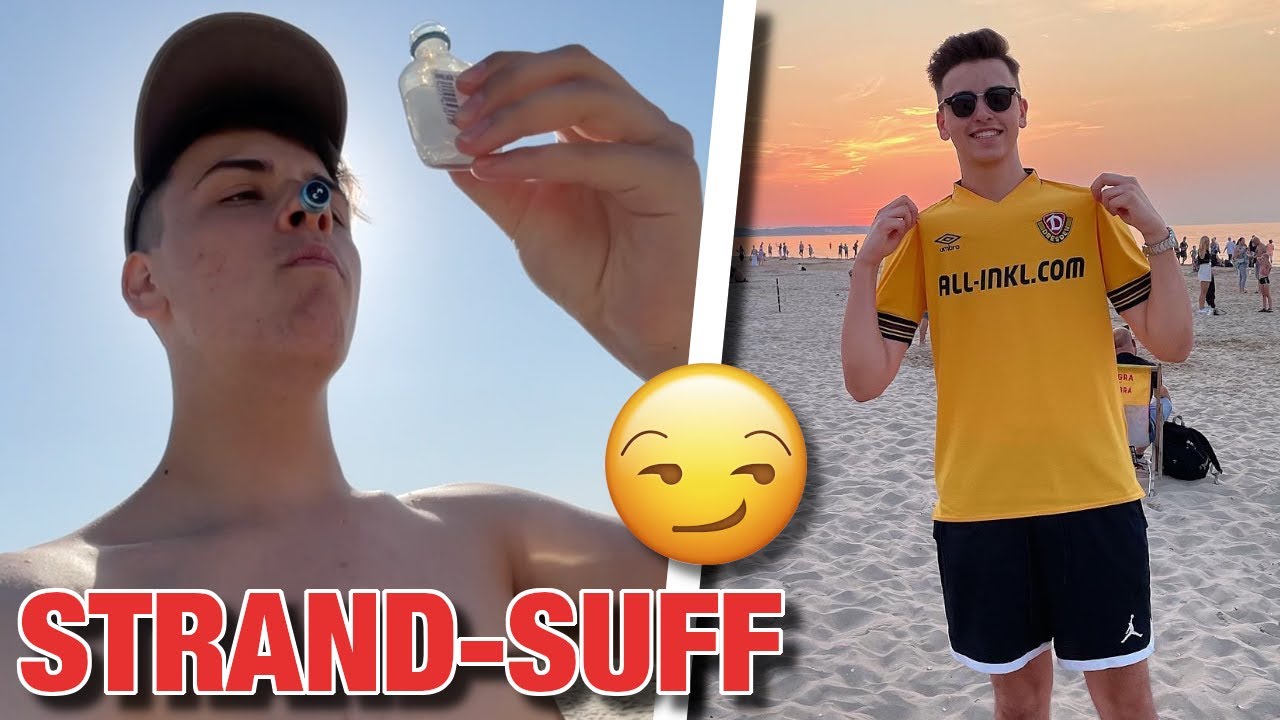 STRAND(SAUF) TAG MIT DEN JUNGS 🤪🍻 Vlog #009