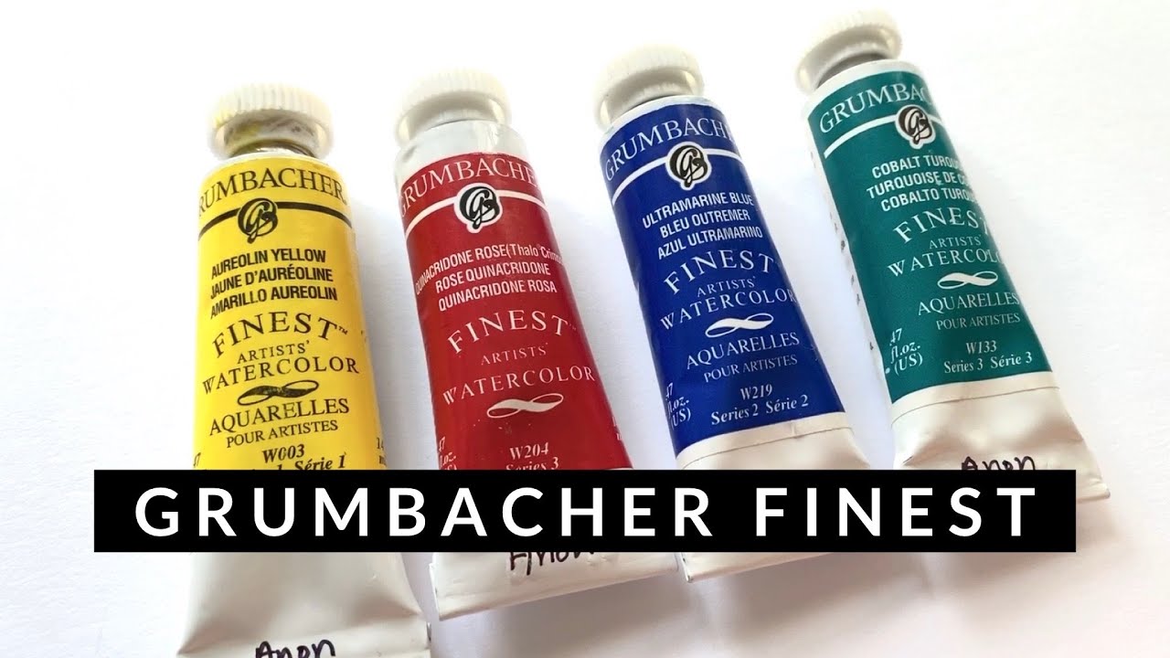 Grumbacher Finest Watercolor First Impression | Vlogmas Day 10