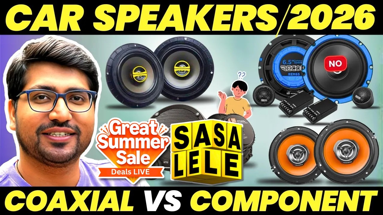 [TOP 3]🔥Best Car Speakers In India 2026🚗Best Speaker For Car🔥Best Car Speaker Under ₹5000 - ₹10000