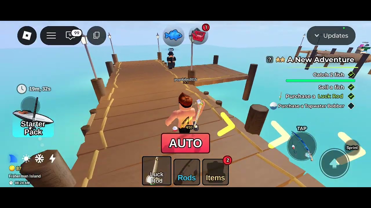 Playing fish it!