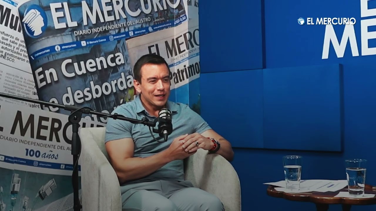Entrevista con el presidente del Ecuador, Daniel Noboa