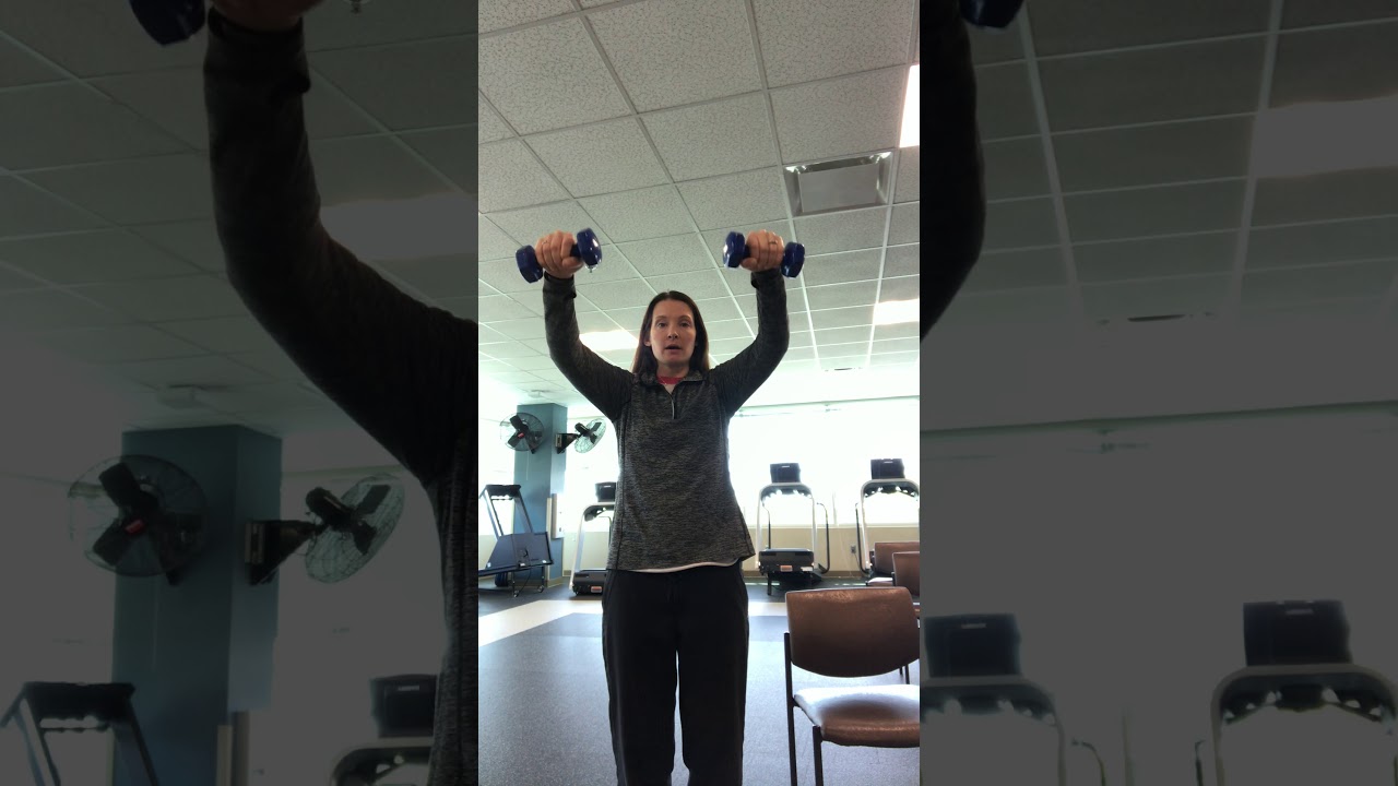 Cardiac Rehab Strength Training - Dumbbell workout