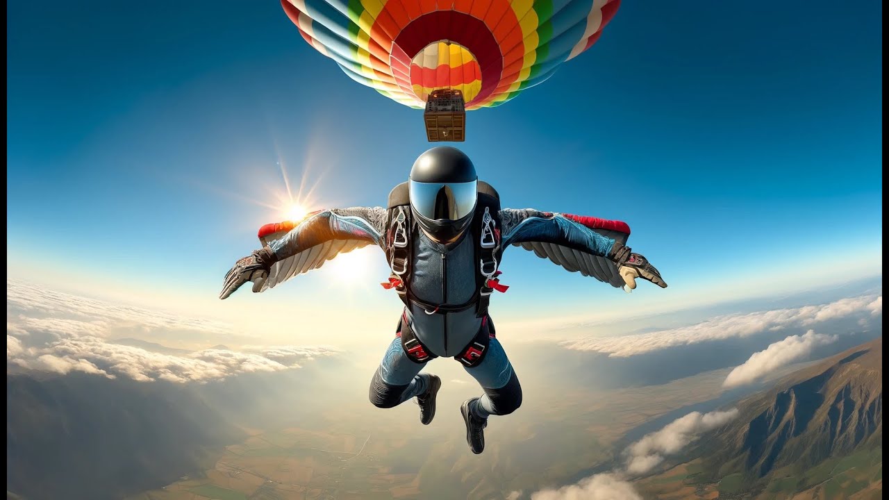 Balloon times! | Hot air balloon skydiving