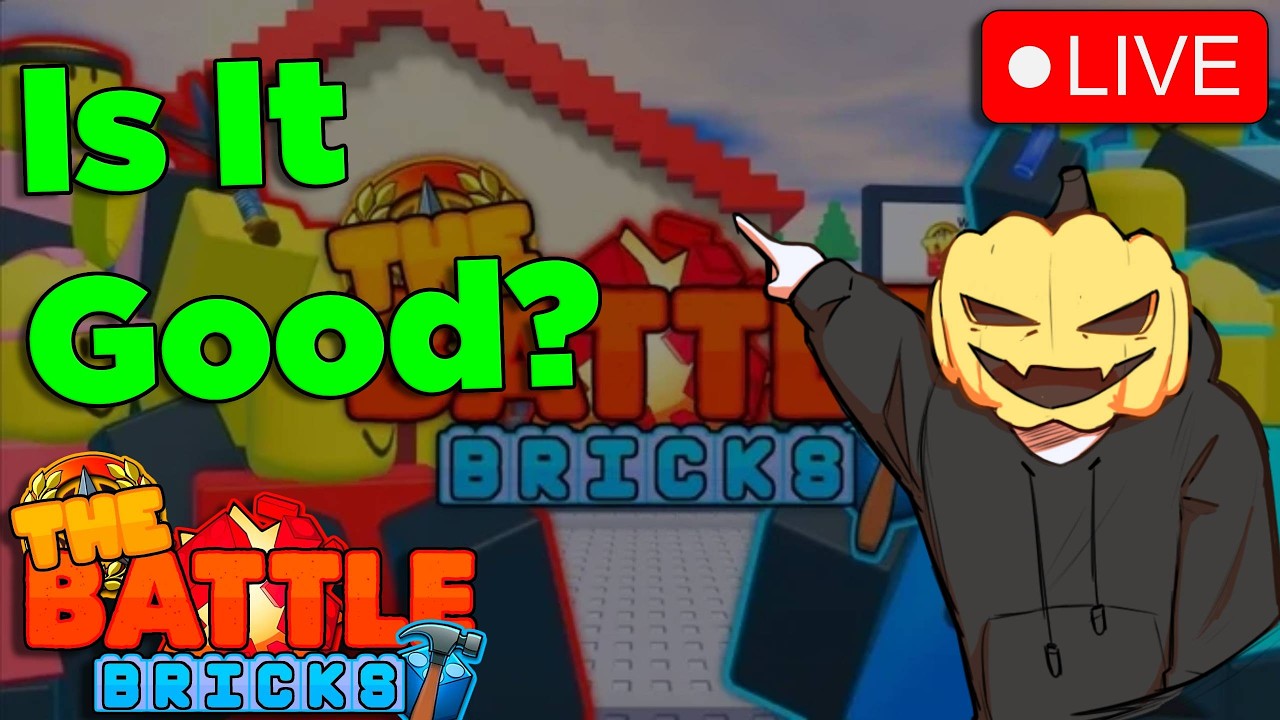 PLAYING THE BATTLE BRICKS CHAPTER 5 FOR THE FIRST TIME!!! | The Battle Bricks