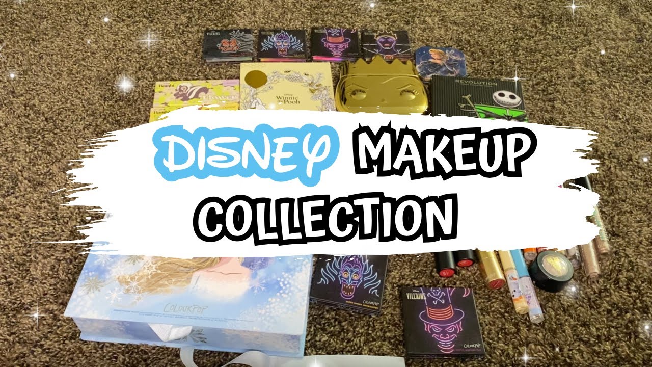 DISNEY MAKEUP COLLECTION | COLOURPOP| REVOLUTION| EYESHADOW| LIP GLOSS | HIGHLIGHTER