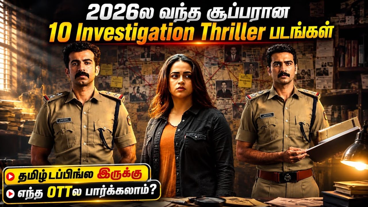 🔥👌2026ல வந்த தரமான 10 Investigation Crime Thriller படங்கள் | #2026 #crimethriller @wowmoviestamil