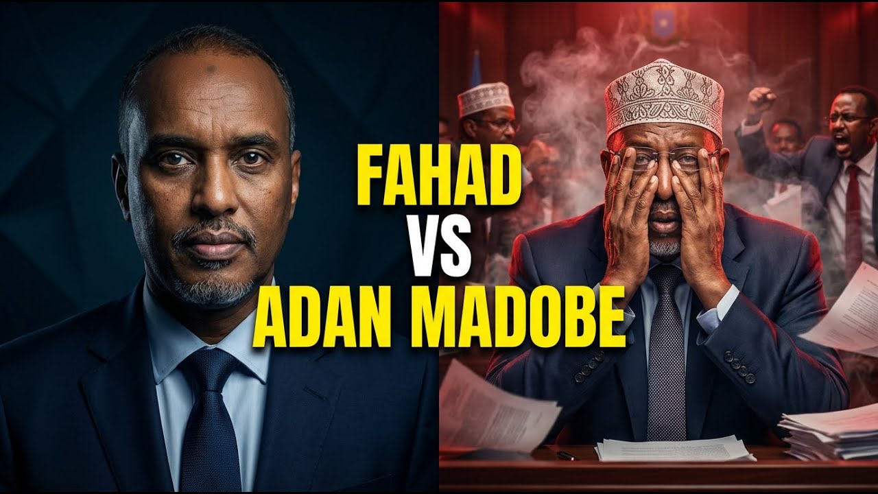 DEG DEG : Fahad Yaasiin oo Buudka kula tuntay Aadan Madoobe - Waa Qaswade hala qabto.