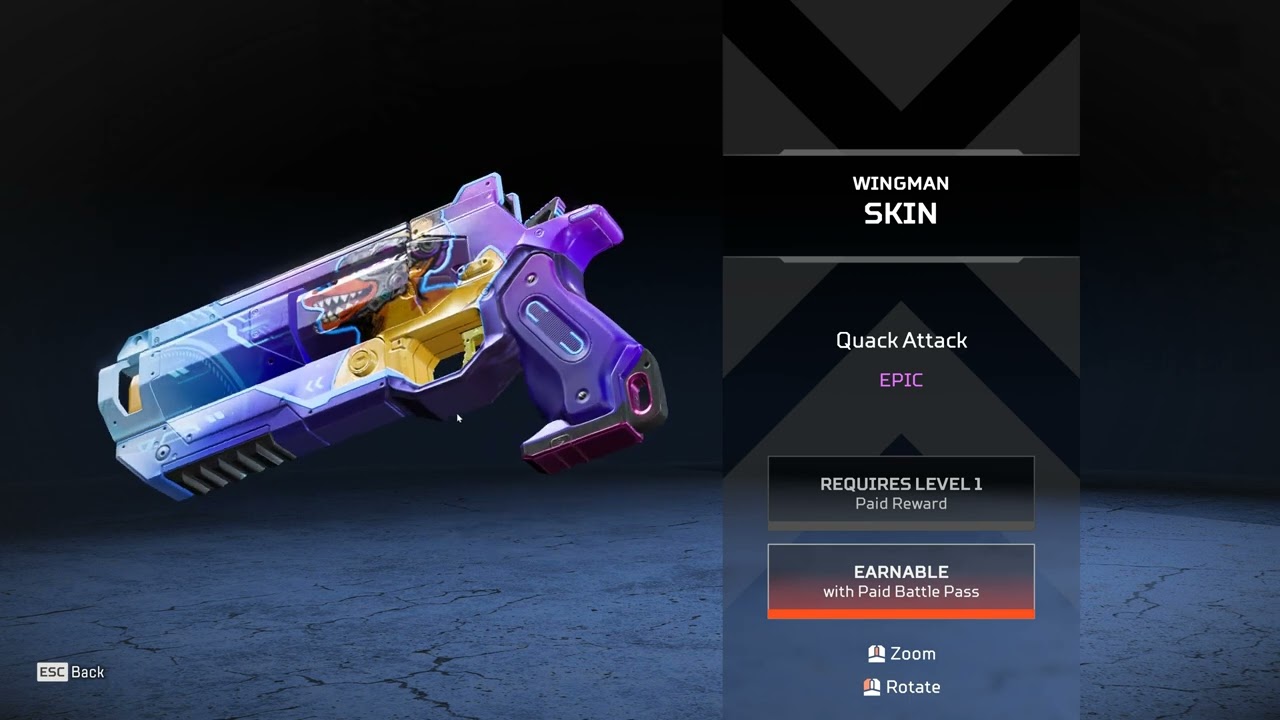 APEX LEGENDS | Wingman | Epic Skin | Quack Attack
