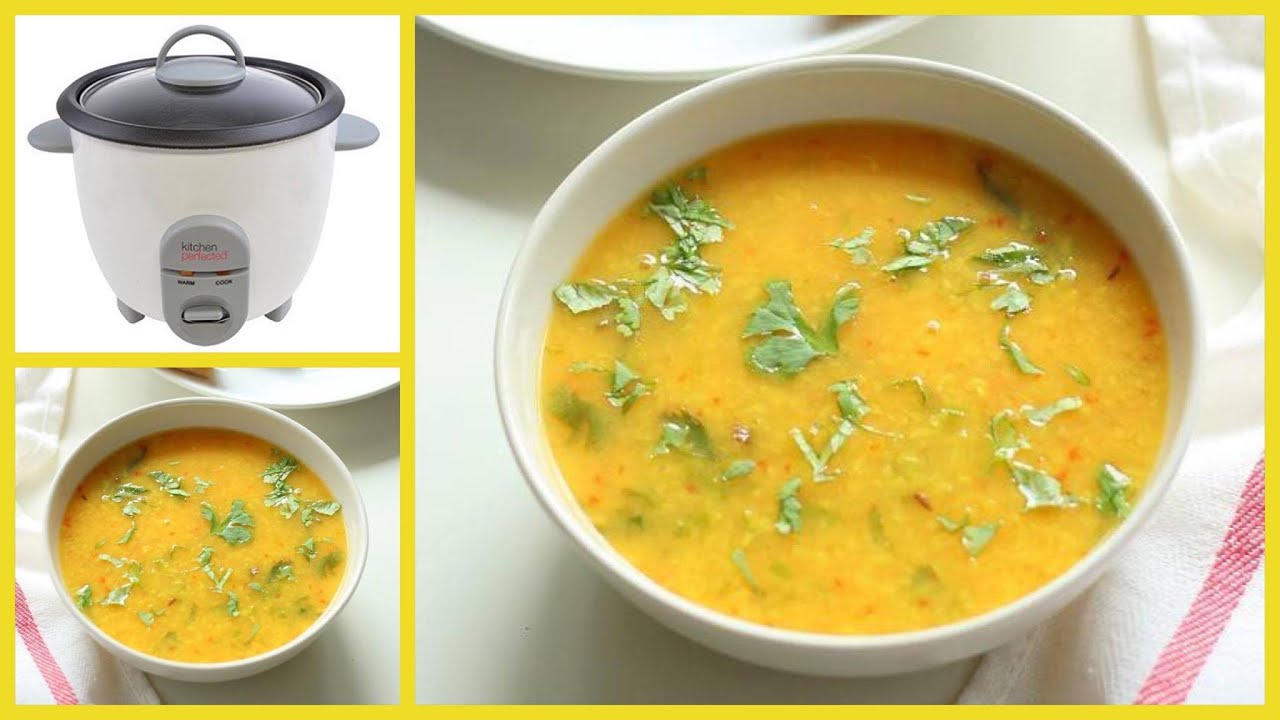Howto: Make Yellow Dal In A Rice Cooker !