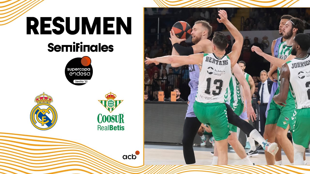 Coosur Real Betis - Real Madrid (69-100) RESUMEN | Supercopa Endesa 2022