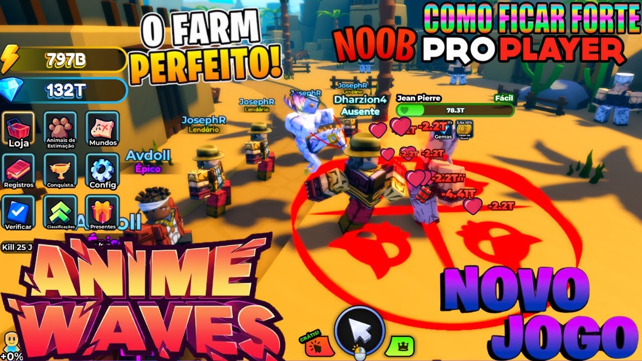 ZEREI NOVO SIMULATOR ANIME WAVE 100% TRUQUES E DICAS | NOOB AO PRO 🚨 