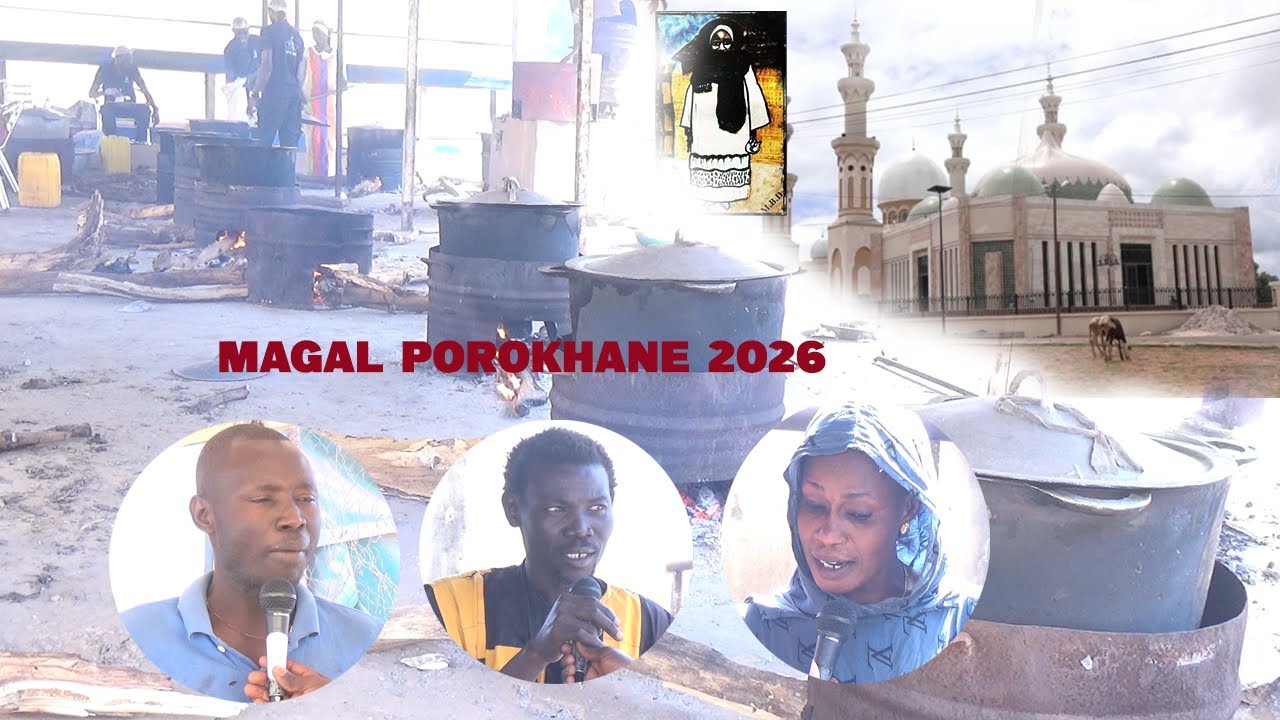 Magal Porokhane-keur S. fallou diop Reportage Cuisine