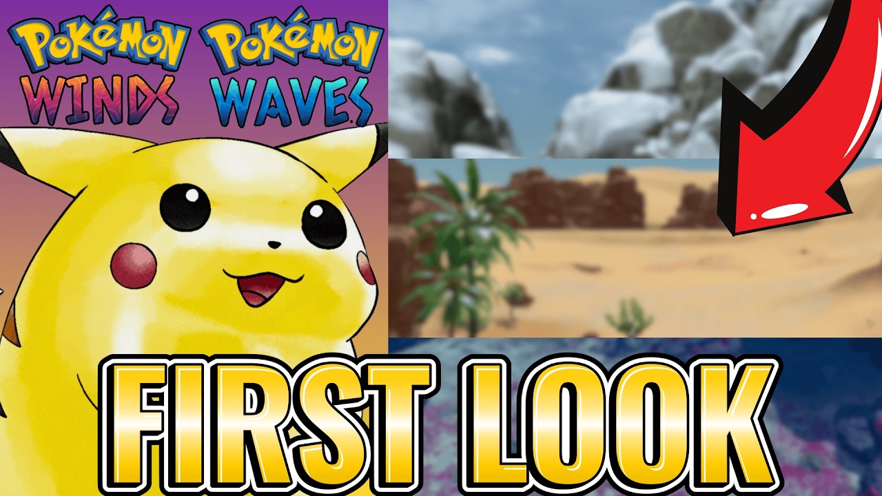 Утечки информации о невероятных локациях в 10-м поколении Pokémon! Первый взгляд на новый открыты...