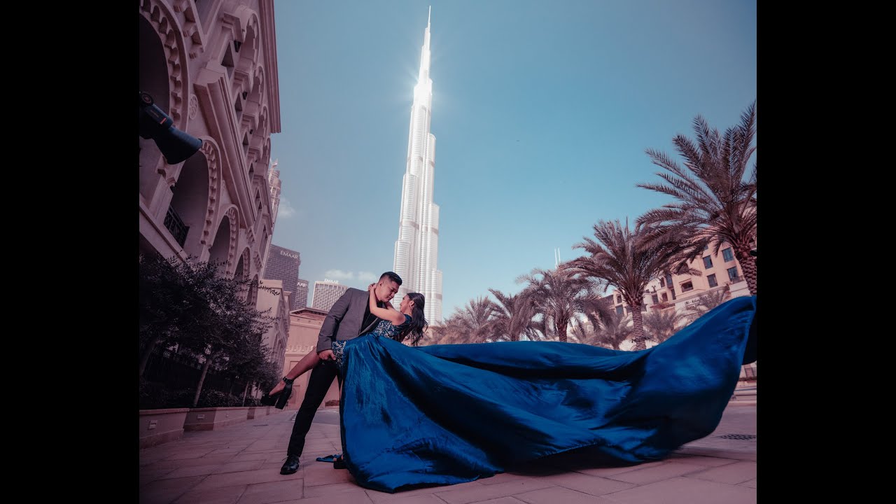 SAVE THE DATE | PRENUPTIAL VIDEO - Dubai Desert, Love Lake, Burj Khalifa