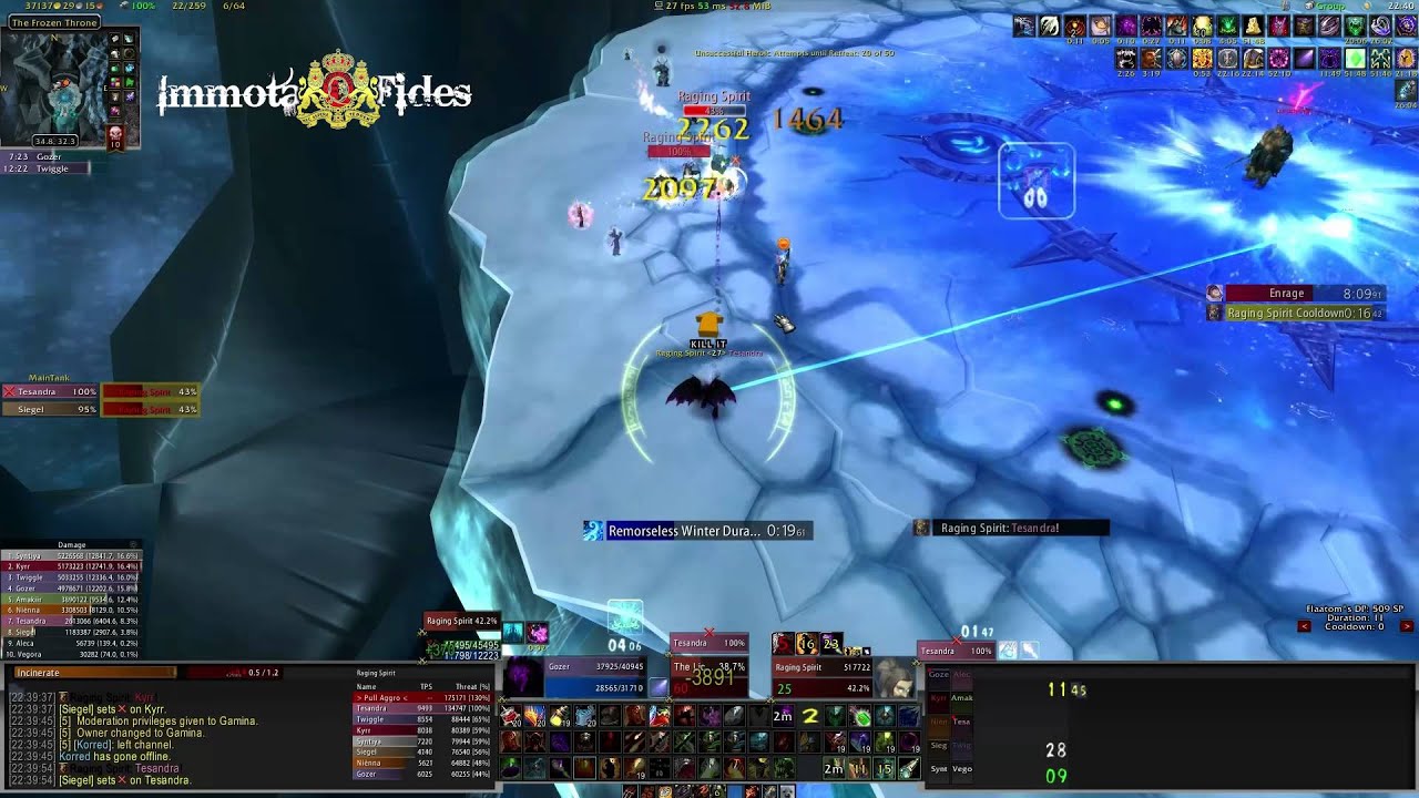 Immota Fides vs. Lich King 10 HM